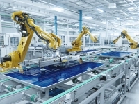 bras robotisés dans une usine