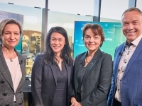 Panelistes du lancement de l'initiative grand V